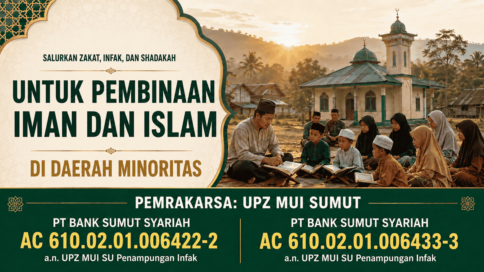 Pembinaan Iman dan Islam daerah Minoritas